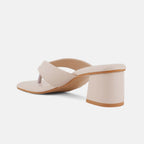 Open Toe Block Heels