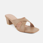 Square Toe  Block Heels