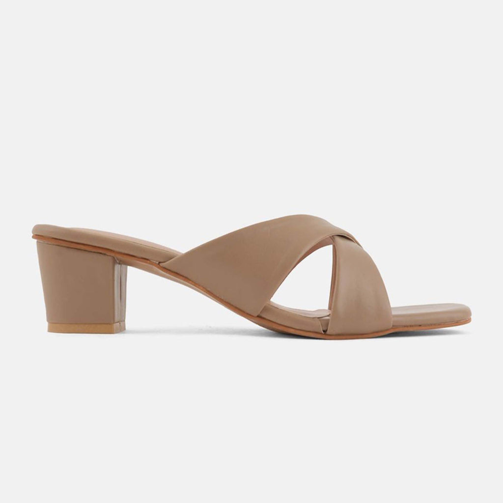 Square Toe  Block Heels