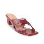 Square Toe  Block Heels