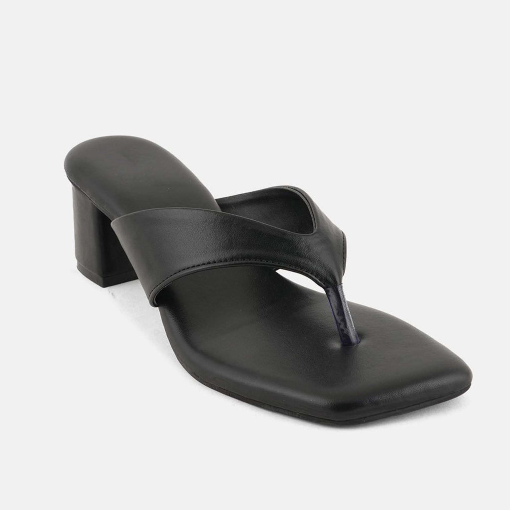Open Toe Block Heels
