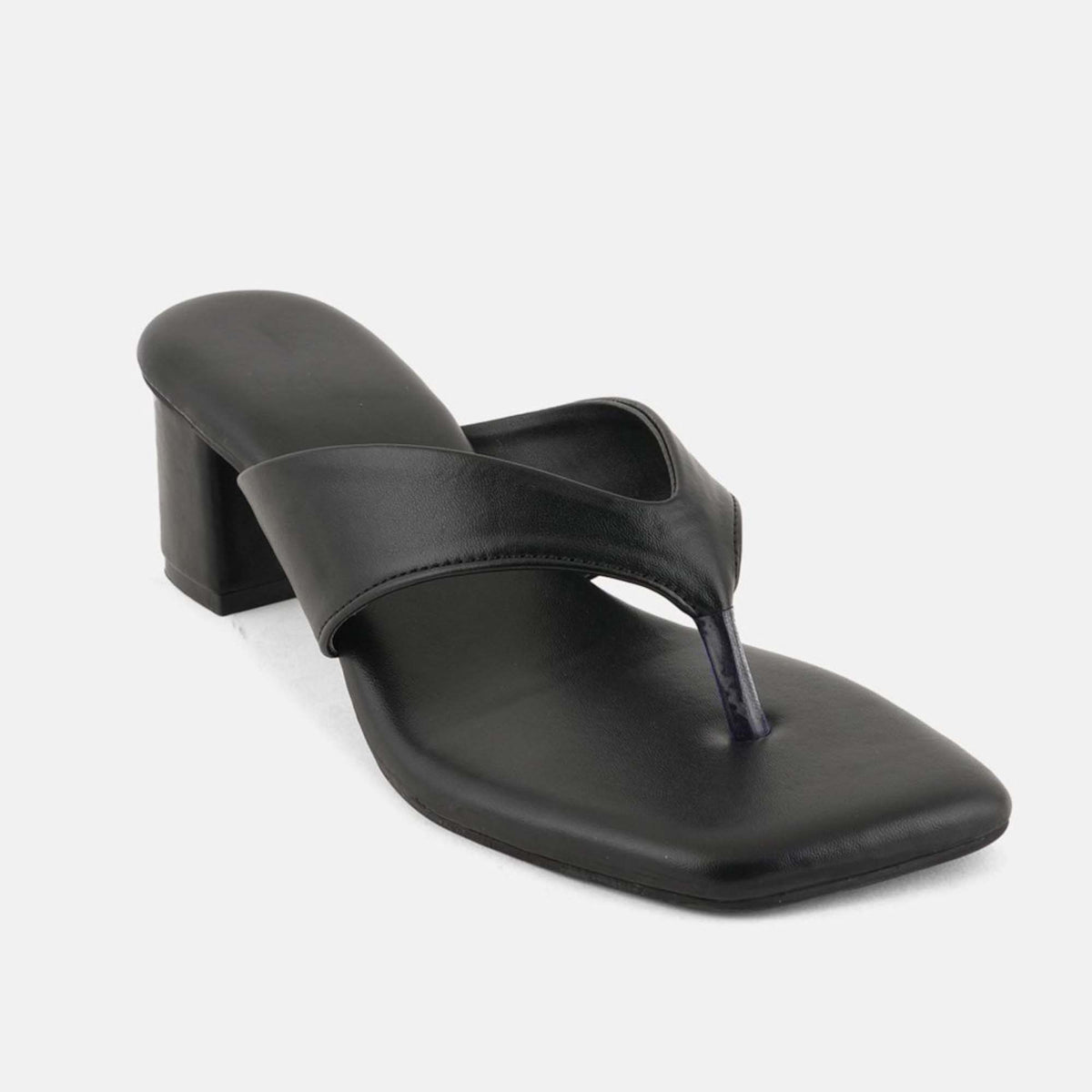 Open Toe Block Heels