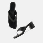 Open Toe Block Heels