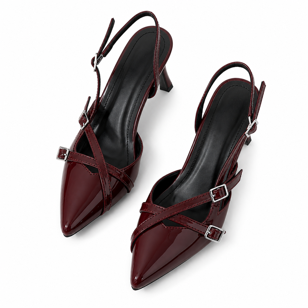 Maroon Signature Heels