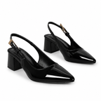 Premium Patent Slingback Heels