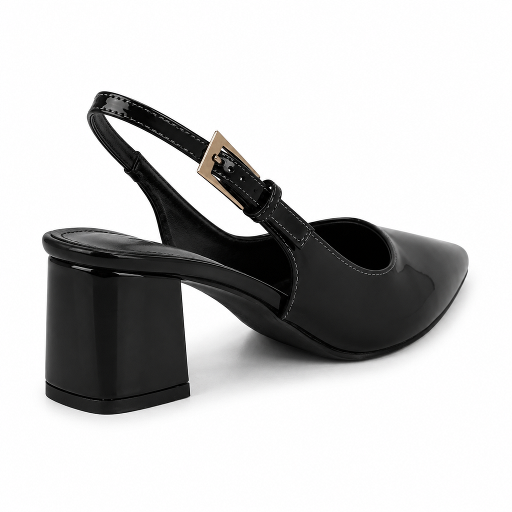 Premium Patent Slingback Heels