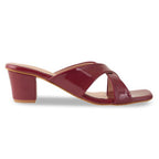 Square Toe  Block Heels